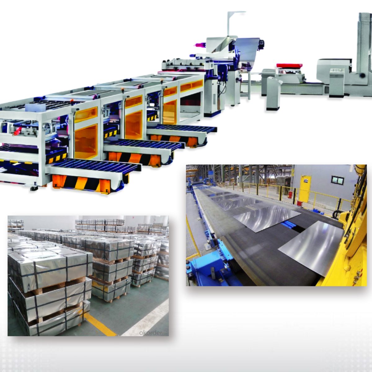 Coil cutting line