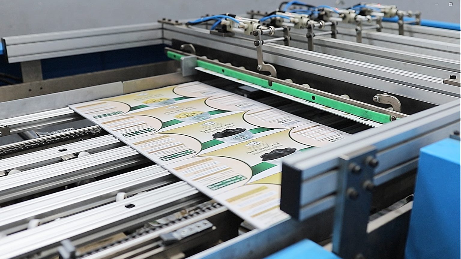 Offset printing on tinplate