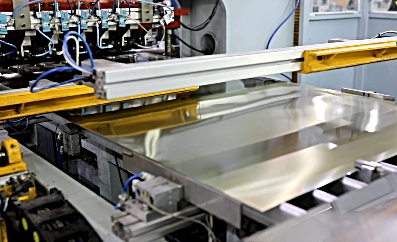 Powder coating line