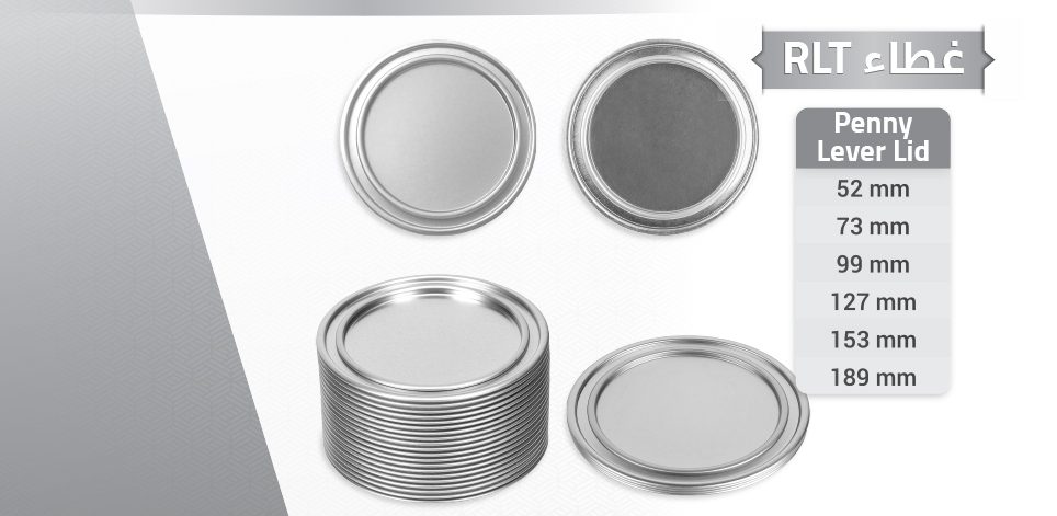 RLT penny-lever lids